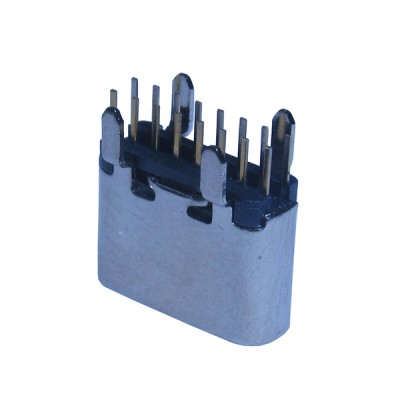 Type C Receptacle Vertical 16Pin H 6.50mm' />