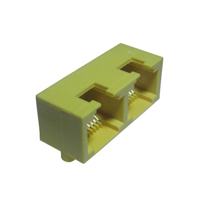 Mini. RJ45 Receptacle 1X2' />